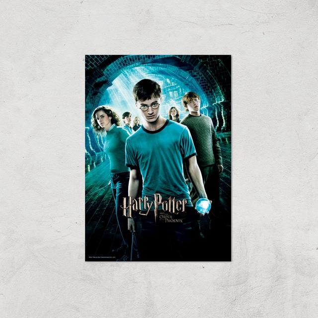 Harry Potter and the Order of the Phoenix A4 Movie Poster Art Print - Print Only on Productcaster.