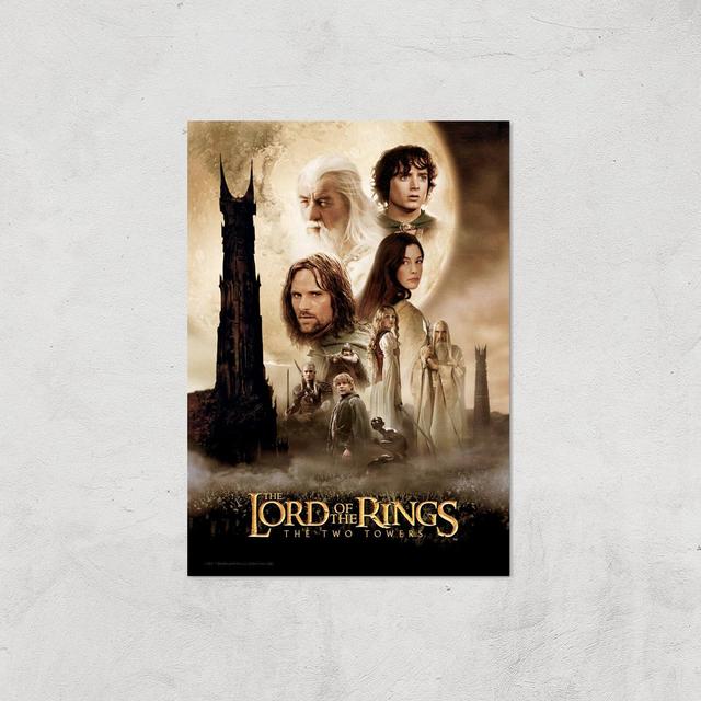 Lord of the Rings: The Two Towers A4 Movie Poster Art Print - Print Only on Productcaster.