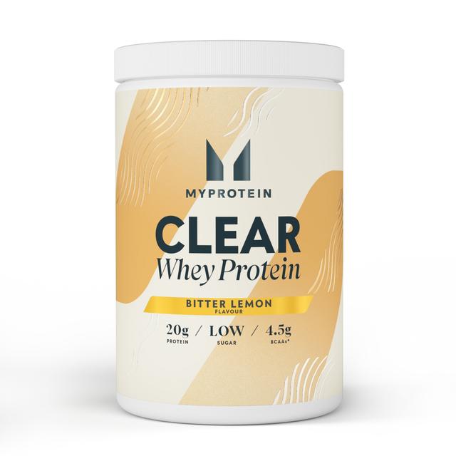 Clear Whey Isolate - 20servings - Bitter Lemon on Productcaster.