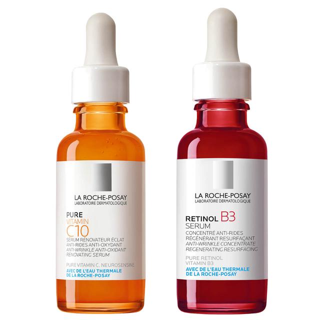 La Roche-Posay Retinol and Vitamin C Serum Duo on Productcaster.