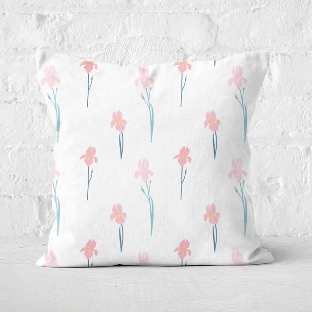 Single Flowers Square Cushion - 40x40cm - Soft Touch on Productcaster.