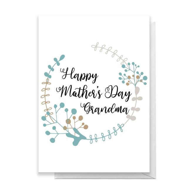 Happy Mother's Day Grandma Greetings Card - Standard Card on Productcaster.