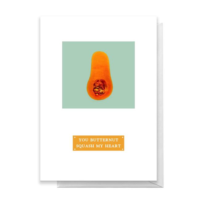 You Butternut Squash My Heart Greetings Card - Large Card on Productcaster.