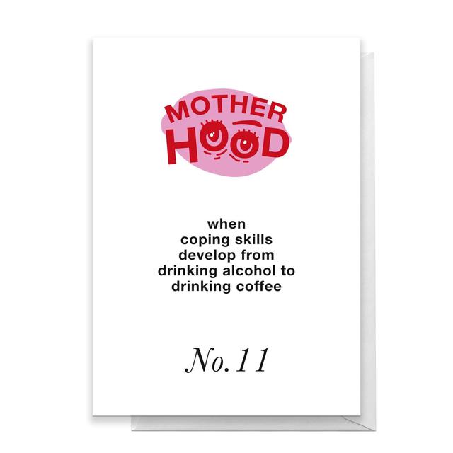 Motherhood No.11 Greetings Card - Large Card on Productcaster.