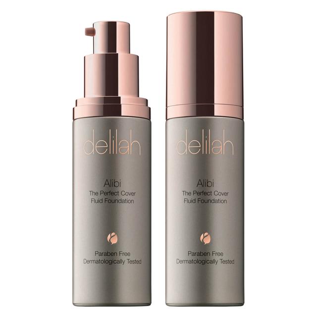 delilah Alibi Fluid Foundation (Various Shades) - Pillow on Productcaster.