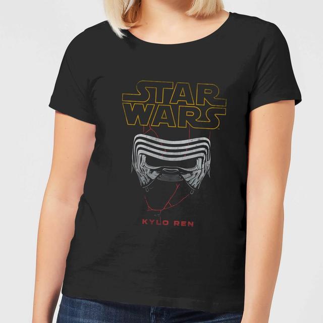 Camiseta Kylo Helmet para mujer de Star Wars - Negro - L - Negro on Productcaster.