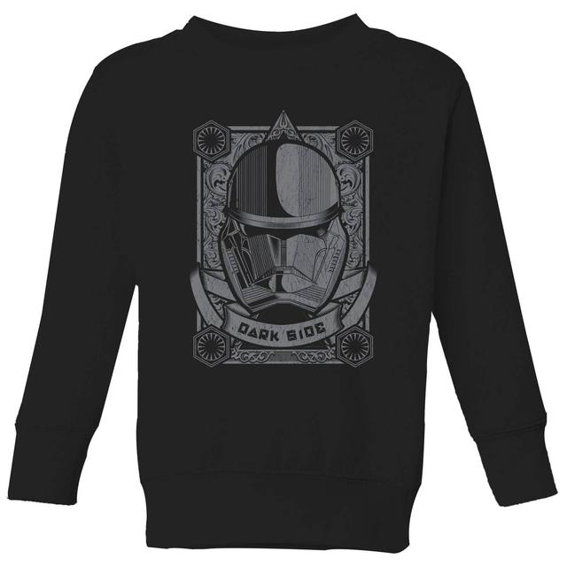 Star Wars Darkside Trooper Kids' Sweatshirt - Black - 11-12 Years - Black on Productcaster.