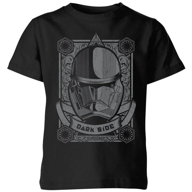 Star Wars Darkside Trooper Kids' T-Shirt - Black - 3-4 Jahre - Schwarz on Productcaster.