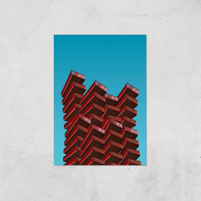 Building Blocks Giclee Art Print - A4 - Print Only on Productcaster.