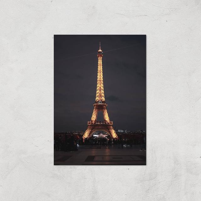 Eiffel Tower Giclee Art Print - A3 - Print Only on Productcaster.