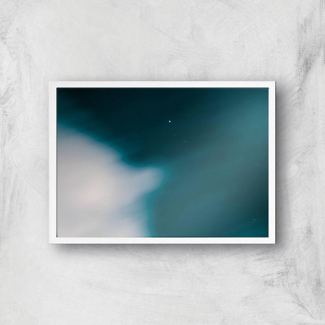 Blurry Skies Giclee Art Print - A3 - White Frame on Productcaster.