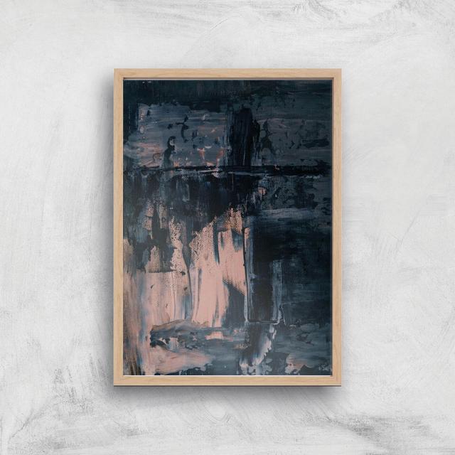 Burnt Out Giclee Art Print - A4 - Wooden Frame on Productcaster.