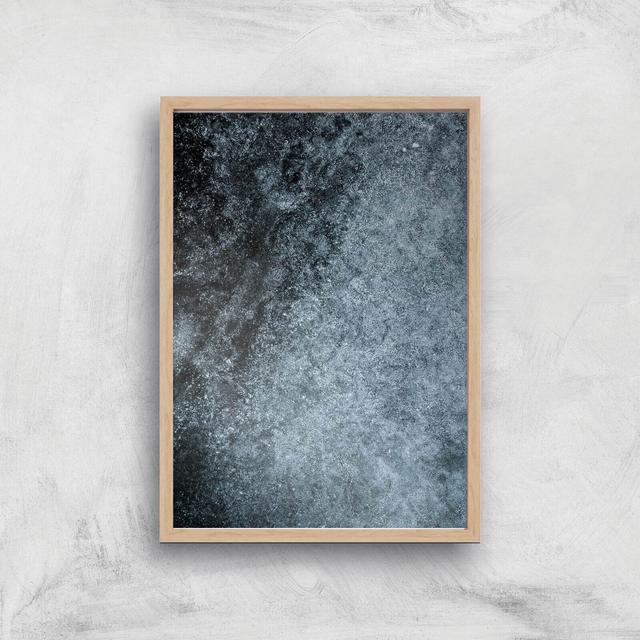 Snowy Night Giclee Art Print - A4 - Wooden Frame on Productcaster.