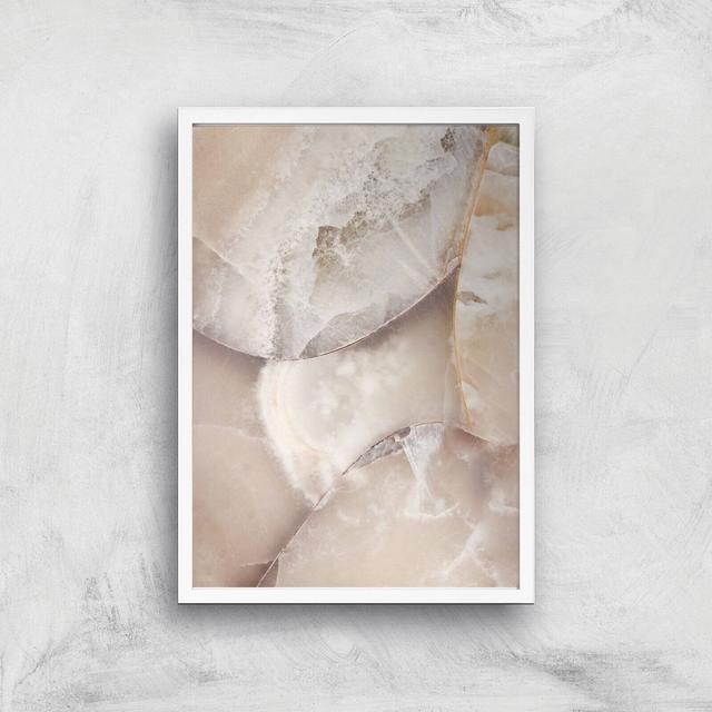 Shells Giclee Art Print - A3 - White Frame on Productcaster.