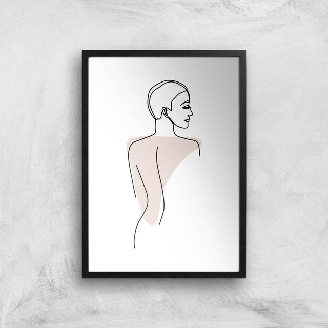 Follow Me Giclee Art Print - A3 - Black Frame on Productcaster.