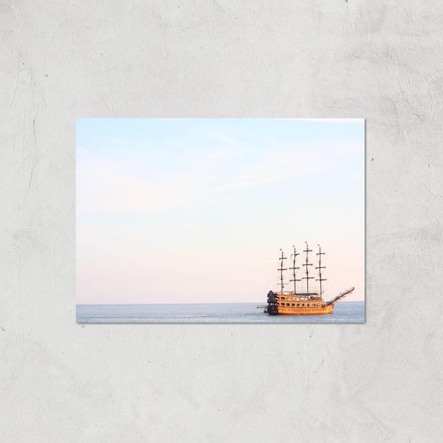 Vintage Ship Giclee Art Print - A3 - Print Only on Productcaster.