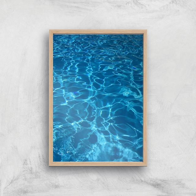 Calm Waters Giclee Art Print - A4 - Wooden Frame on Productcaster.