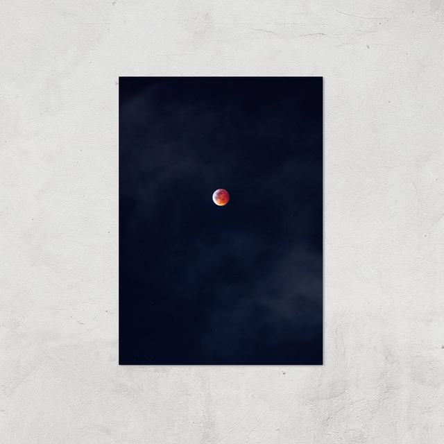 Blood Moon Giclee Art Print - A2 - Print Only on Productcaster.