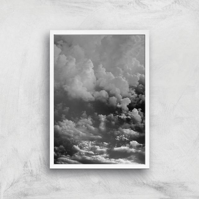 Storm Clouds Giclee Art Print - A2 - White Frame on Productcaster.