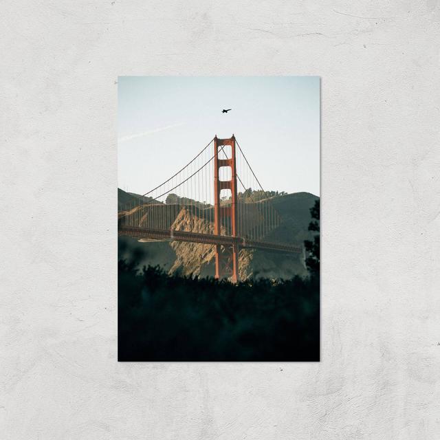 Golden Gate Bridge Giclee Art Print - A4 - Print Only on Productcaster.