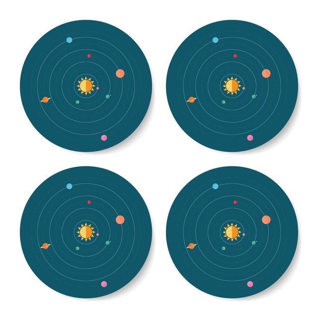 Solar System Coaster Set on Productcaster.