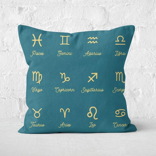 Horoscopes Square Cushion - 60x60cm - Soft Touch on Productcaster.