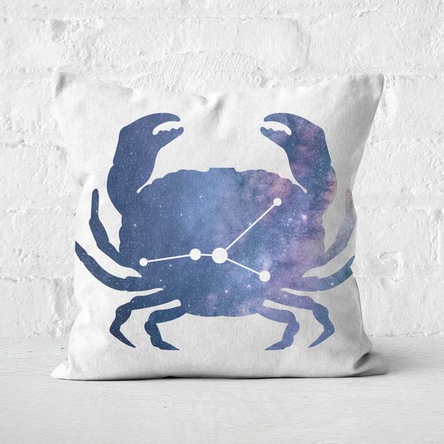 Cosmic Cancer Square Cushion - 60x60cm - Soft Touch on Productcaster.