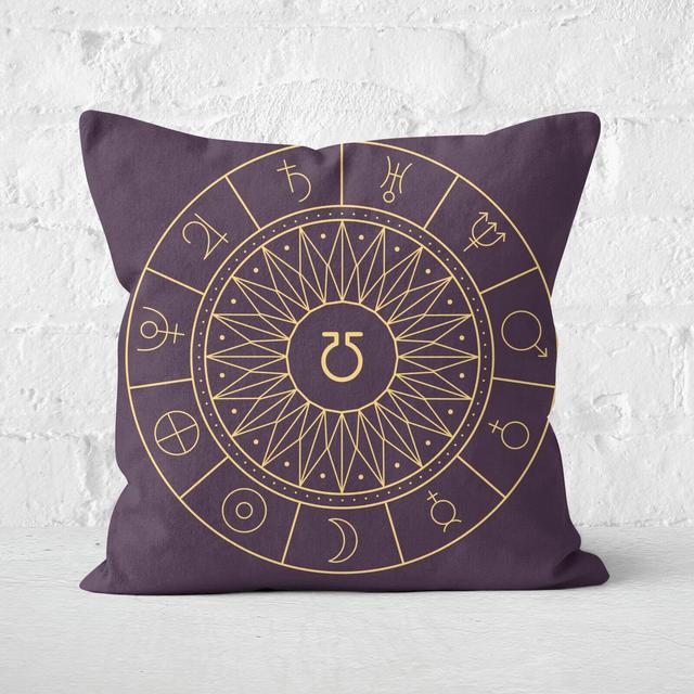 Decorative Planet Symbols Square Cushion - 40x40cm - Soft Touch on Productcaster.