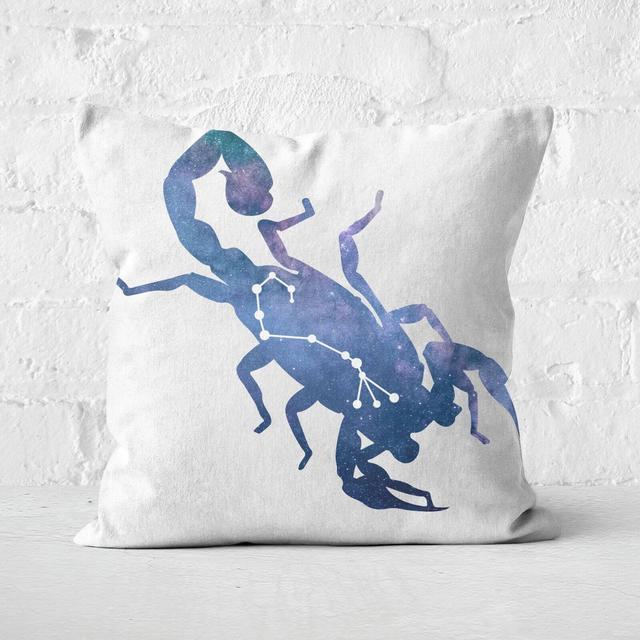 Cosmic Scorpio Square Cushion - 50x50cm - Soft Touch on Productcaster.