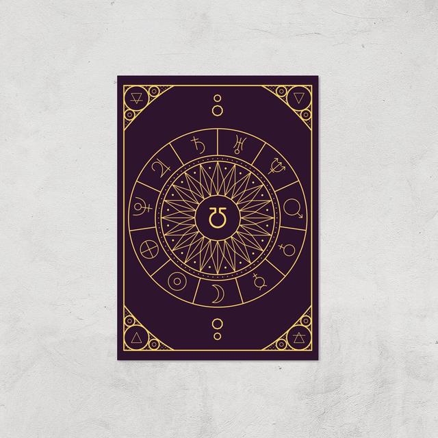 Decorative Planet Symbols Giclée Art Print - A2 - Print Only on Productcaster.