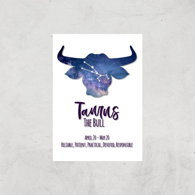 Taurus The Bull Giclée Art Print - A2 - Print Only on Productcaster.