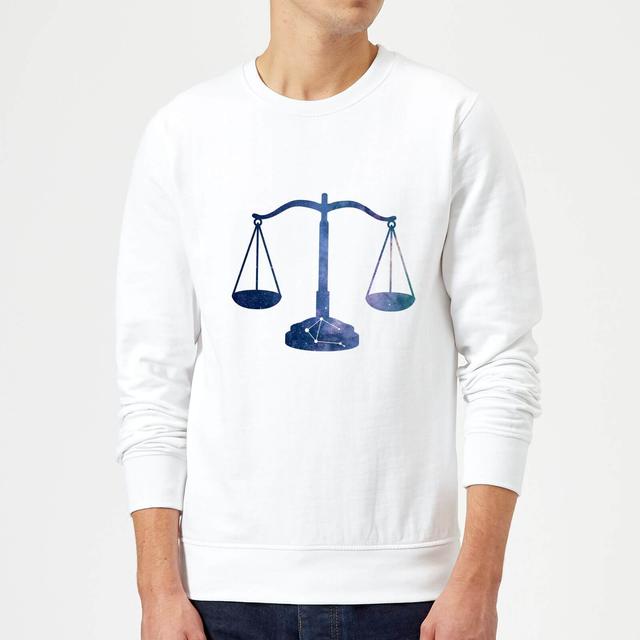 Libra Sweatshirt - White - M - Weiß on Productcaster.