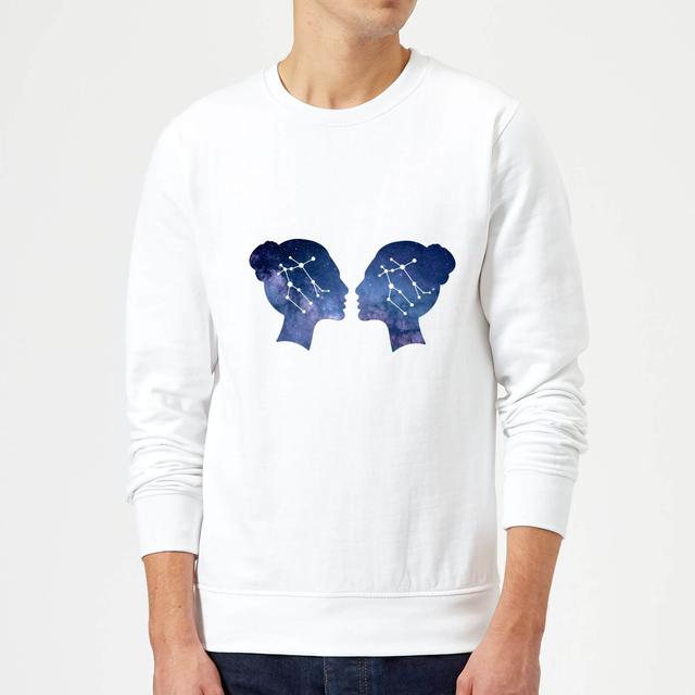 Gemini Sweatshirt - White - M - Weiß on Productcaster.