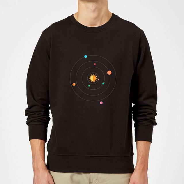 Solar System Sweatshirt - Black - M - Schwarz on Productcaster.