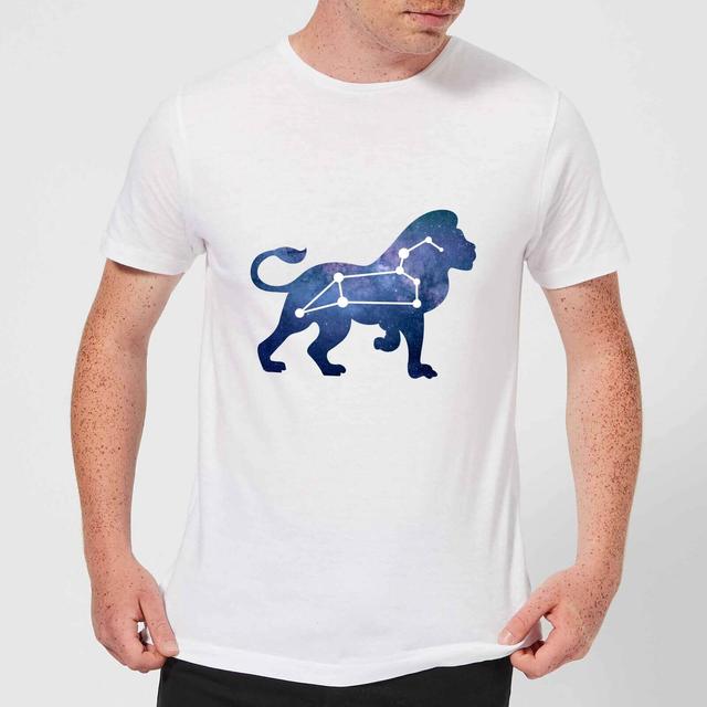 Leo Men's T-Shirt - White - L - White on Productcaster.