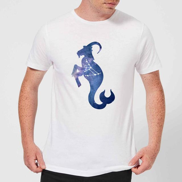 Capricorn Men's T-Shirt - White - L - Weiß on Productcaster.