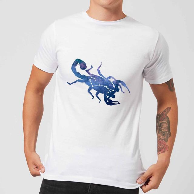 Scorpio Men's T-Shirt - White - M - Weiß on Productcaster.