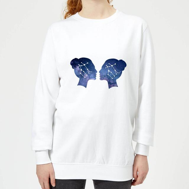 Gemini Women's Sweatshirt - White - XXL - Weiß on Productcaster.