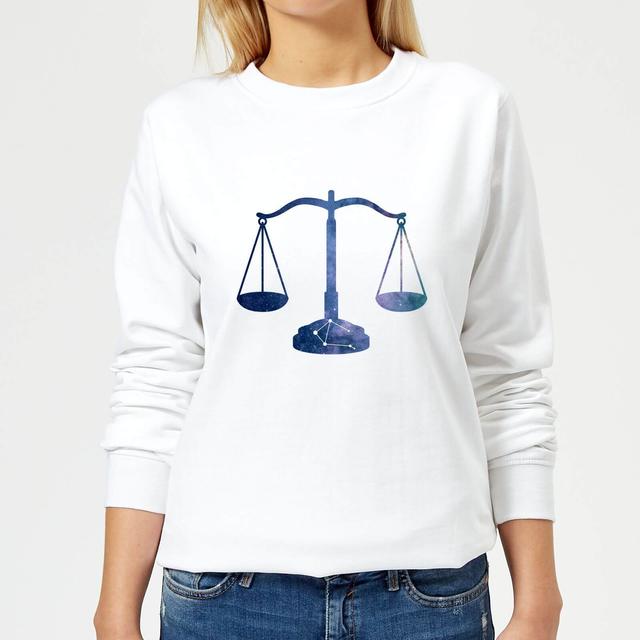 Libra Women's Sweatshirt - White - XS on Productcaster.