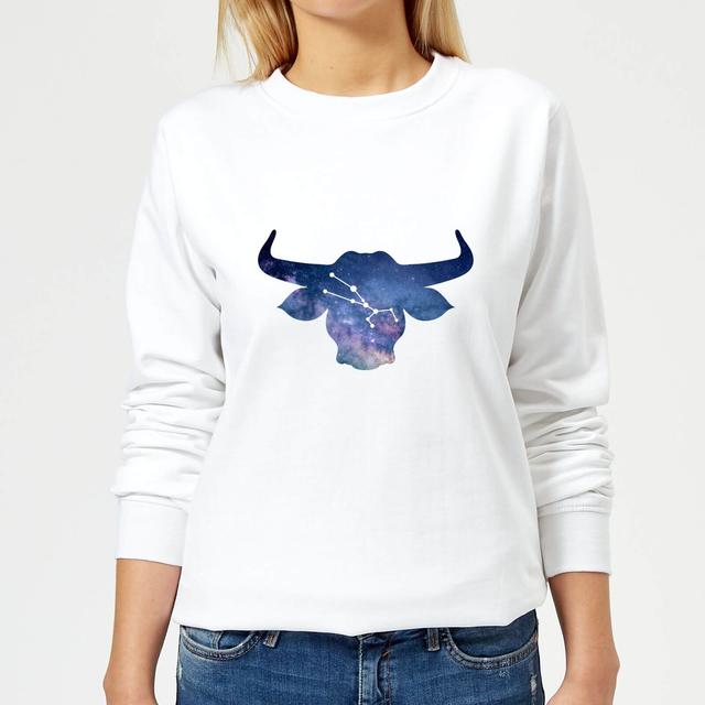 Taurus Women's Sweatshirt - White - XXL - Weiß on Productcaster.