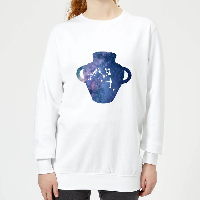 Aquarius Women's Sweatshirt - White - XL on Productcaster.