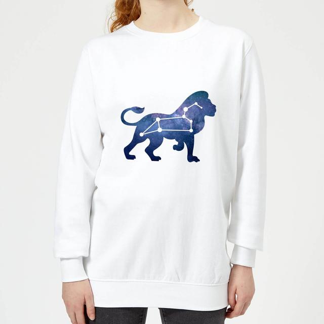 Leo Women's Sweatshirt - White - XS - White on Productcaster.