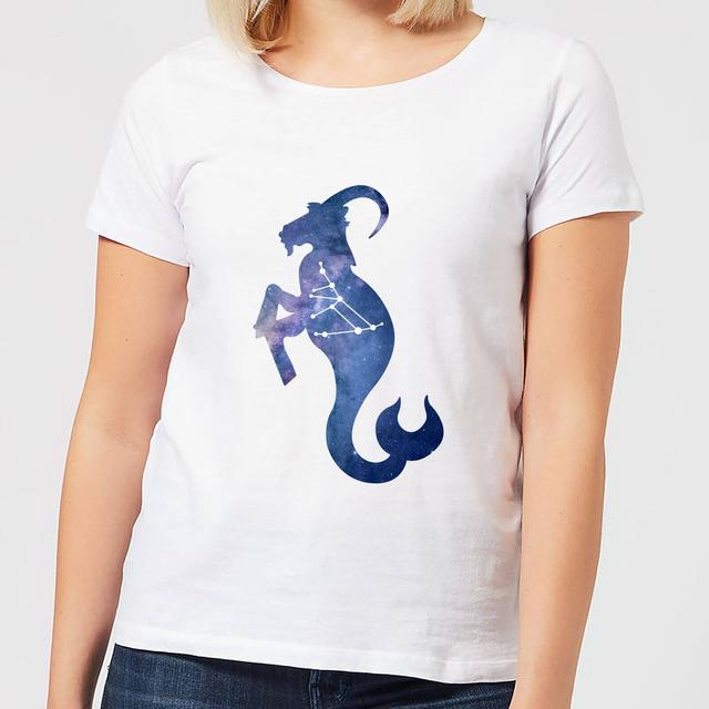 Capricorn Women's T-Shirt - White - L - Weiß on Productcaster.