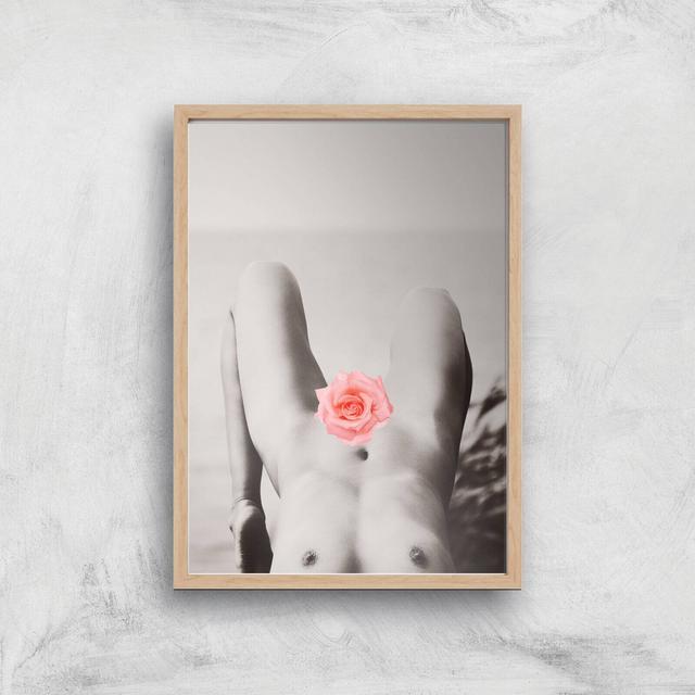 Rose Tinted Giclee Art Print - A2 - Wooden Frame on Productcaster.