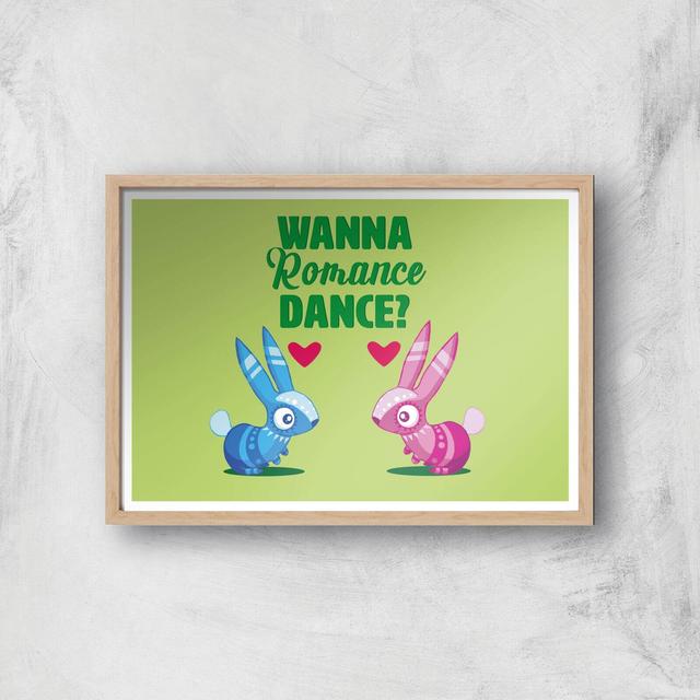 Viva Piñata Wanna Romance Dance Rabbit Art Print Giclee Art Print - A2 - Wooden Frame on Productcaster.