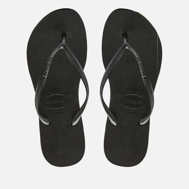 Havaianas Women's Slim Flatform Flip Flops - Black - UK 5 on Productcaster.