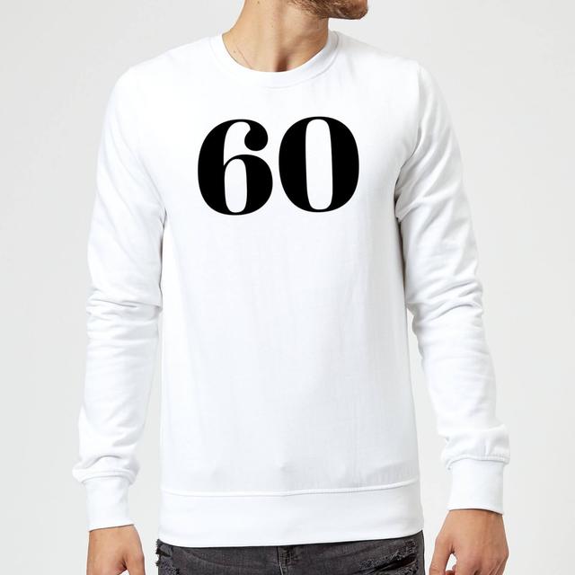 60 Sweatshirt - White - M - Weiß on Productcaster.