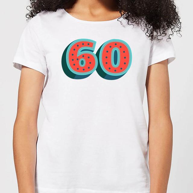 60 Dots Women's T-Shirt - White - XL - Weiß on Productcaster.