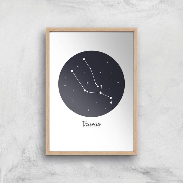 Taurus Art Print - A2 - Wooden Frame on Productcaster.