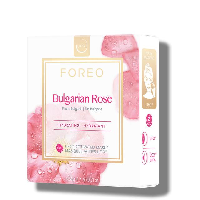 FOREO Bulgarian Rose UFO Moisture-Boosting Face Mask (6 Pack) on Productcaster.